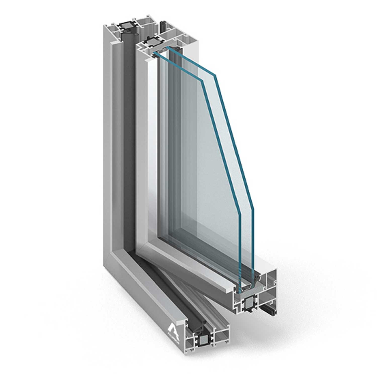 MB 60 - aluminium einbruchsichere fenster WK3